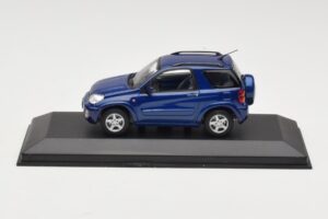 Toyota RAV4 Bleu Foncé Intérieur Gris Minichamps 1:43 433166004 Métal Moulé