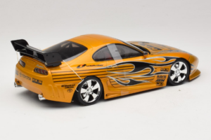 Toyota Supra A80 Or Tunerz Edition Hot Wheels 1:18 B6091 Métal Moulé — image 3 sur 7