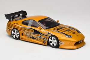 Toyota Supra A80 Or Tunerz Edition Hot Wheels 1:18 B6091 Métal Moulé — image 5 sur 7