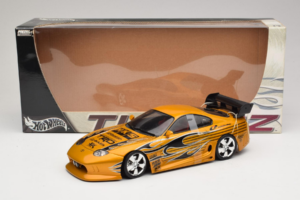 Toyota Supra A80 Or Tunerz Edition Hot Wheels 1:18 B6091 Métal Moulé — image 7 sur 7