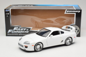 Toyota Supra Mk4 Blanc Fast & Furious Jada 1:18 97509 Métal Moulé — image 6 sur 6