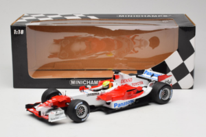 Toyota TF105 #17 R. Schumacher Panasonic Toyota Racing 2005 Minichamps 1:18 100050017 Métal Moulé — image 7 sur 7