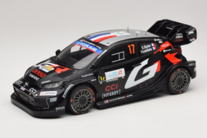 Toyota GR Yaris Rally1 #17 S. Ogier / V. Landais Rally Islas Canarias 2025 IXO 1:18 18RMC249B Métal Moulé