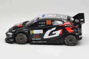 Toyota GR Yaris Rally1 #69 K. Rovanpera / J. Halttunen Rally Islas Canarias 2025 IXO 1:18 18RMC249A Métal Moulé — image 3 sur 6