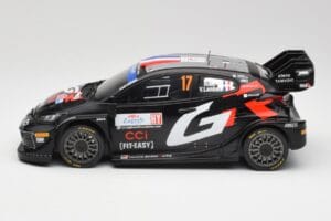 Toyota Yaris Rally1 WRC #17 S. Ogier / V. Landais Rally Croatia 2024 IXO 1:18 18RMC202 Métal Moulé — image 3 sur 6
