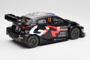 Toyota GR Yaris Rally1 #17 S. Ogier / V. Landais Rally Monte Carlo 2024 IXO 1:18 18RMC196 Métal Moulé — image 2 sur 6