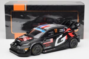 Toyota GR Yaris Rally1 #17 S. Ogier / V. Landais Rally Monte Carlo 2024 IXO 1:18 18RMC196 Métal Moulé — image 6 sur 6