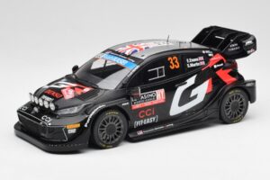 Toyota Yaris Rally1 WRC #33 E. Evans / S. Martin Rally Monte Carlo Night Version 2024 IXO 1:18 18RMC197 Métal Moulé