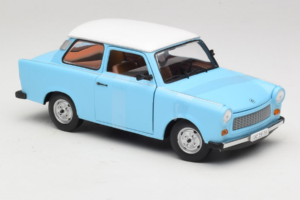 Trabant 601 Deluxe Bleu Blanc Sun Star 1:18 4286 Métal Moulé — image 4 sur 6