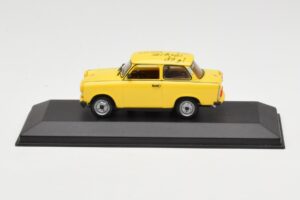Trabant 601S Jaune 1st EP Sample Minichamps 1:43 400014001 Métal Moulé