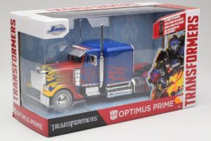Peterbilt Optimus Prime Transformers Movie Car Jada 1:24 30446 Métal Moulé — image 2 sur 3