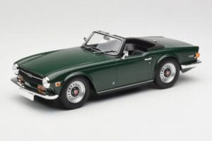 Triumph TR6 PI Vert Foncé Minichamps 1:18 155132030 Métal Moulé