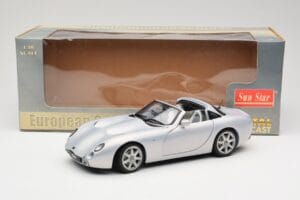 TVR Tuscan Mk2 Argent Sun Star 1:18 4462 Métal Moulé — image 8 sur 8