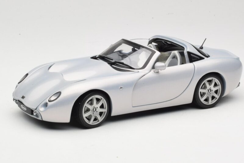 TVR Tuscan Mk2 Argent Sun Star 1:18 4462 Métal Moulé