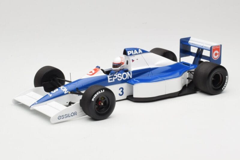 Tyrrell Ford 018 #4 S. Nakajima 6th Place USA GP 1990 Minichamps 1:18 110900003 Métal Moulé