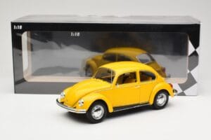 Volkswagen Beetle 1200 Jaune Minichamps 1:18 150057106 Métal Moulé — image 8 sur 8