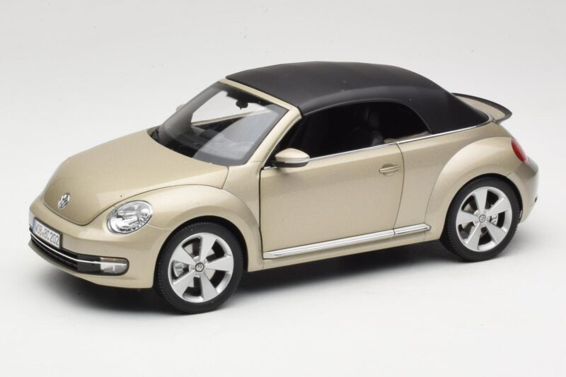 Volkswagen Beetle A5 Cabriolet Gris Kyosho 1:18 5C3099302P7W Métal Moulé