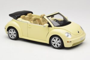 Volkswagen Beetle Cabriolet Jaune Gate 1:18 VW24108 Métal Moulé — image 6 sur 8