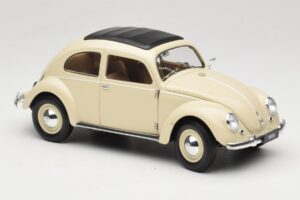 Volkswagen Beetle Type 1 Classic Blanc Welly 1:18 18040W Métal Moulé — image 6 sur 8