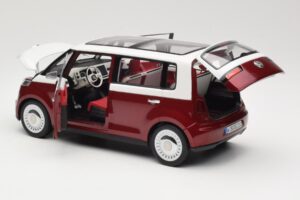 Volkswagen Bulli Minibus Concept Rouge & Blanc Norev 1:18 7E9099203BL9 Métal Moulé — image 5 sur 8