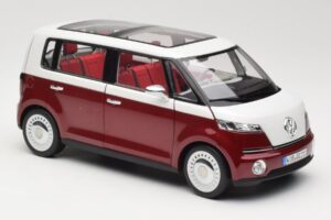 Volkswagen Bulli Minibus Concept Rouge & Blanc Norev 1:18 7E9099203BL9 Métal Moulé — image 6 sur 8