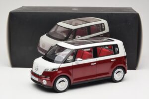 Volkswagen Bulli Minibus Concept Rouge & Blanc Norev 1:18 7E9099203BL9 Métal Moulé — image 8 sur 8