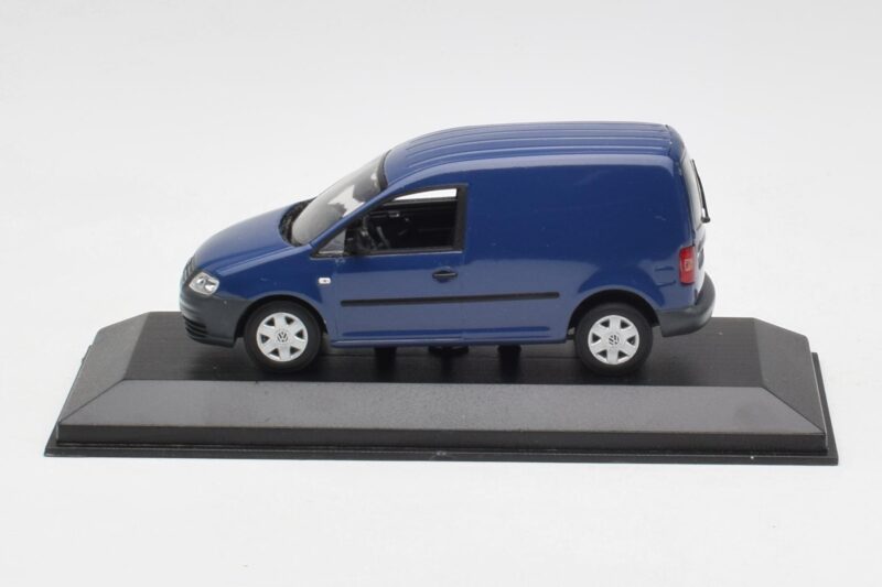 Volkswagen Caddy 2K Bleu Minichamps 1:43 CADDY001 Métal Moulé