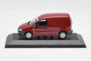 Volkswagen Caddy 2K Rouge Foncé Minichamps 1:43 CADDY004 Métal Moulé