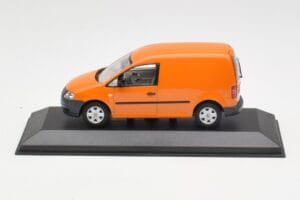 Volkswagen Caddy 2K Orange Minichamps 1:43 CADDY005 Métal Moulé