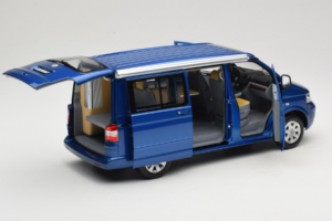 Volkswagen California T4 Ravenna Blue Metallic Norev 1:18 188607 Métal Moulé — image 2 sur 8