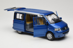 Volkswagen California T4 Ravenna Blue Metallic Norev 1:18 188607 Métal Moulé — image 5 sur 8