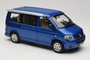 Volkswagen California T4 Ravenna Blue Metallic Norev 1:18 188607 Métal Moulé — image 6 sur 8