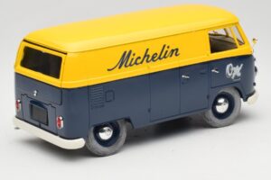 Volkswagen T1 Combi Michelin Noir & Jaune Solido 1:18 9406 Métal Moulé — image 3 sur 8