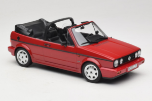 Volkswagen Golf Mk1 Cabriolet Rouge Norev 1:18 188626 Métal Moulé — image 4 sur 6