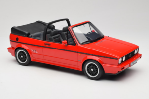 Volkswagen Golf Mk1 Cabriolet Sportline Rouge Otto 1:12 G095 Résine — image 4 sur 6