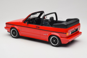 Volkswagen Golf Mk1 Cabriolet Sportline Rouge Otto 1:12 G095 Résine — image 5 sur 6