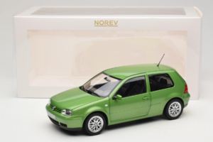 Volkswagen Golf GTI Mk4 Vert Metallic Norev 1:18 188571 Métal Moulé — image 8 sur 8
