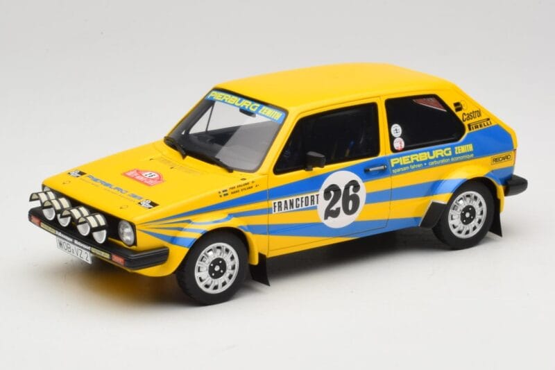 Volkswagen Golf GTI Mk1 Group 2 #26 P. Eklund / H-O. Hansson Volkswagen Motorsport Rally Monte Carlo 1980 Otto 1:18 OT1162 Ré