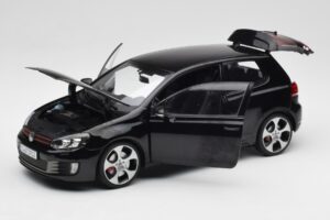 Volkswagen Golf GTI Mk6 Noir Norev 1:18 188502 Métal Moulé — image 2 sur 8