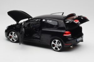 Volkswagen Golf GTI Mk6 Noir Norev 1:18 188502 Métal Moulé — image 5 sur 8