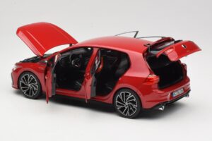 Volkswagen Golf GTI Mk8 Tornado Red Norev 1:18 188595 Métal Moulé — image 5 sur 8
