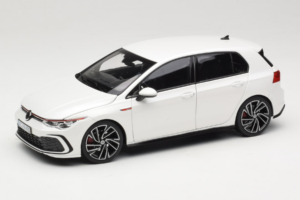 Volkswagen Golf GTI Mk8 White Metallic Norev 1:18 188593 Métal Moulé