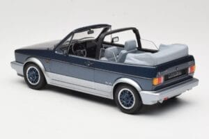 Volkswagen Golf Mk1 Cabriolet Bel Air Blue Metallic Norev 1:18 188404 Métal Moulé — image 5 sur 6