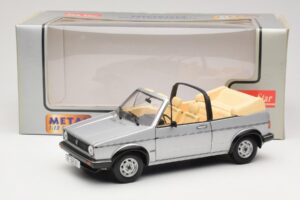 Volkswagen Golf Mk1 Cabriolet Argent Sun Star 1:18 VW004 Métal Moulé — image 8 sur 8