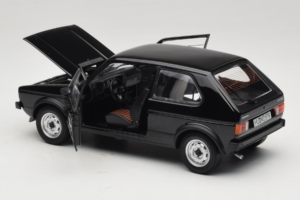 Volkswagen Golf Mk1 GTI Noir Norev 1:18 188487 Métal Moulé — image 5 sur 8