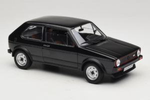 Volkswagen Golf Mk1 GTI Noir Norev 1:18 188487 Métal Moulé — image 6 sur 8