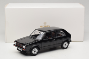 Volkswagen Golf Mk1 GTI Noir Norev 1:18 188487 Métal Moulé — image 8 sur 8