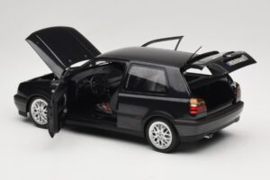 Volkswagen Golf Mk3 GTI Black Metallic Norev 1:18 188415 Métal Moulé — image 5 sur 8