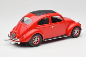 Volkswagen Coccinelle Rouge Solido 1:18 8306 Métal Moulé — image 3 sur 8