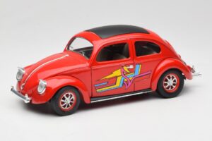 Volkswagen Coccinelle Rouge Solido 1:18 8306 Métal Moulé